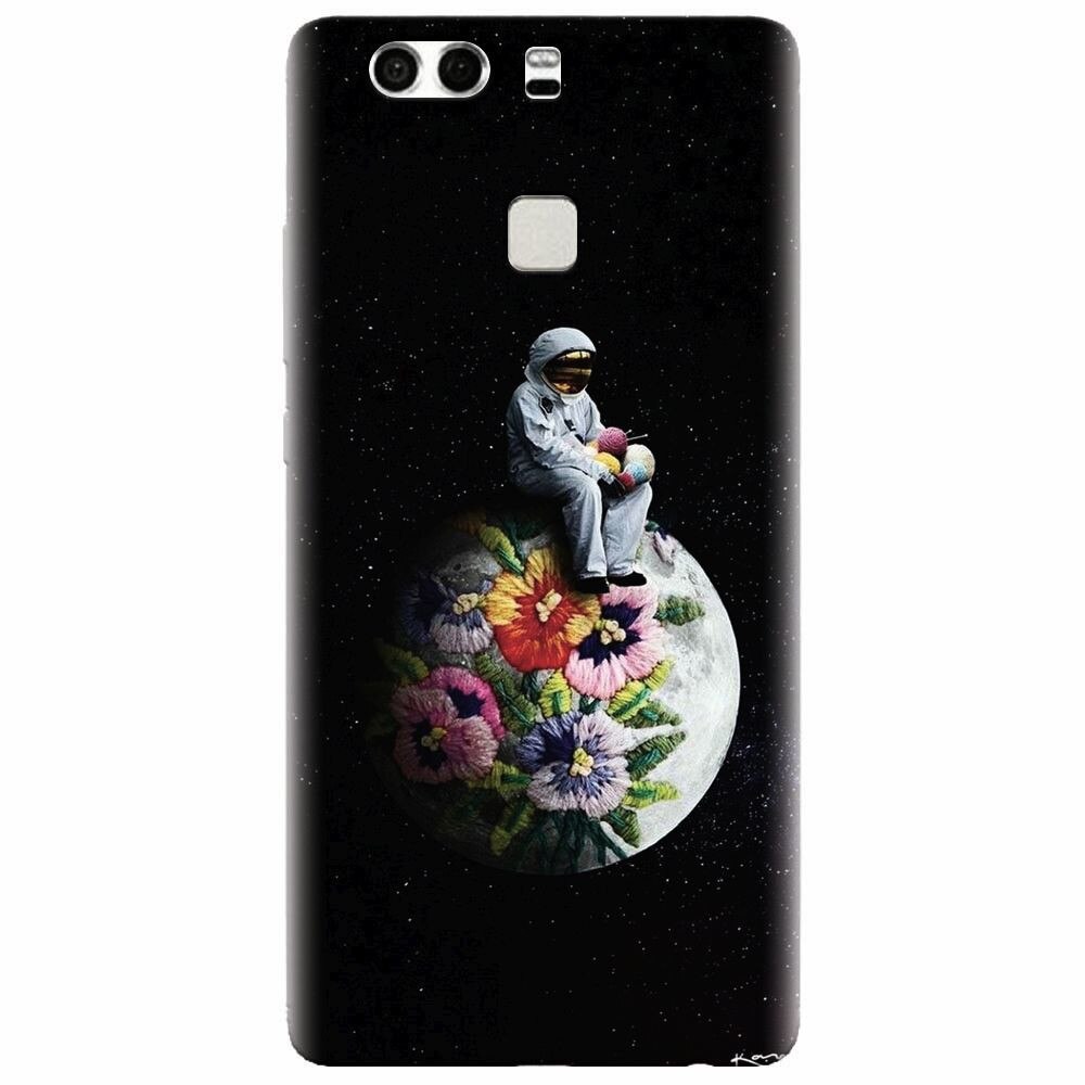 Husa silicon pentru Huawei P9, Astronaut