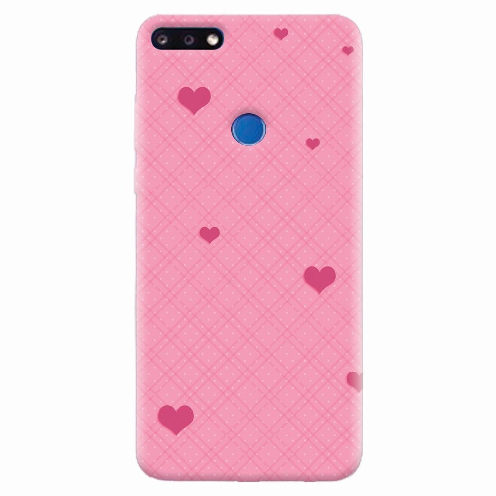 Husa silicon pentru Huawei Y7 Prime 2018, Girlish 001