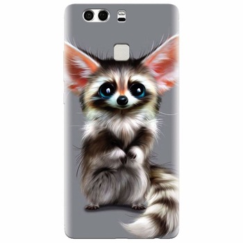 Husa silicon pentru Huawei P9 Plus, Cute Animal 001 Husa silicon pentru Huawei P9 Plus, Cute Animal 001