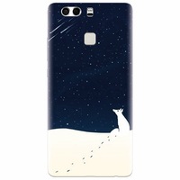 Husa silicon pentru Huawei P9 Plus, Winter Night