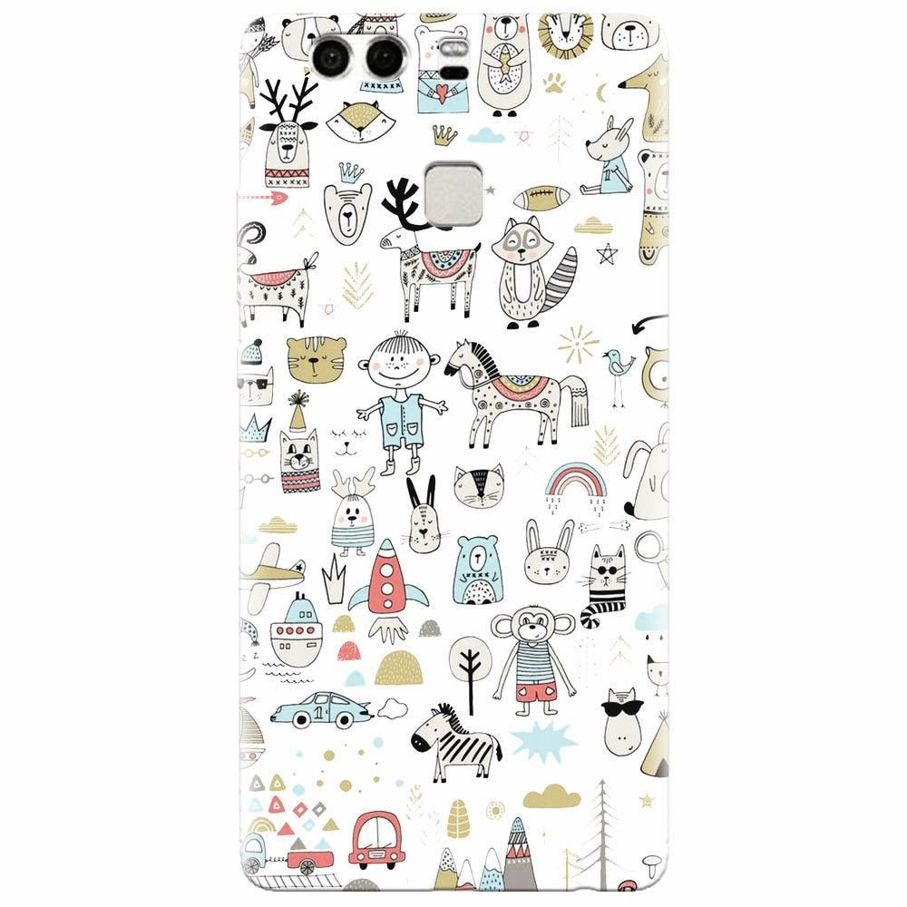 Husa silicon pentru Huawei P9 Plus, Toys