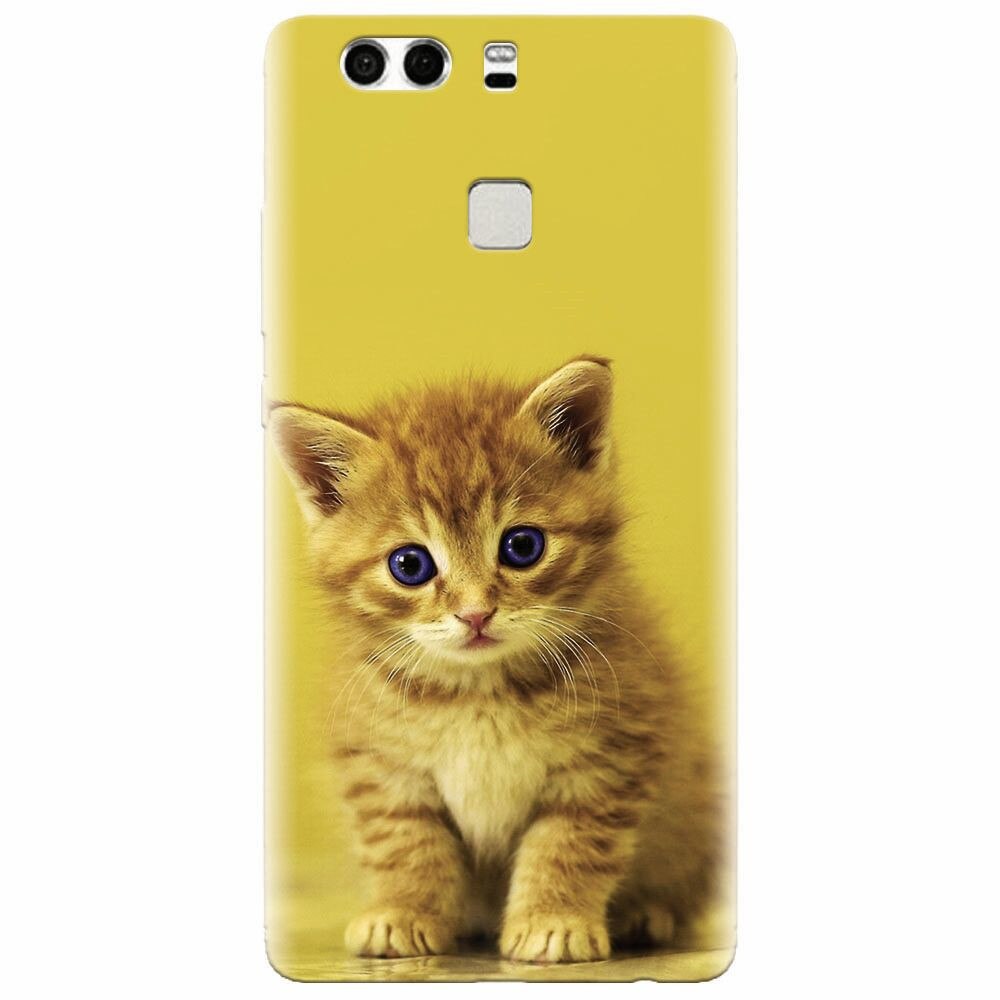 Husa silicon pentru Huawei P9 Plus, Baby Kitten