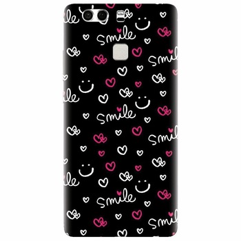 Husa silicon pentru Huawei P9 Plus, Smile 101 Husa silicon pentru Huawei P9 Plus, Smile 101