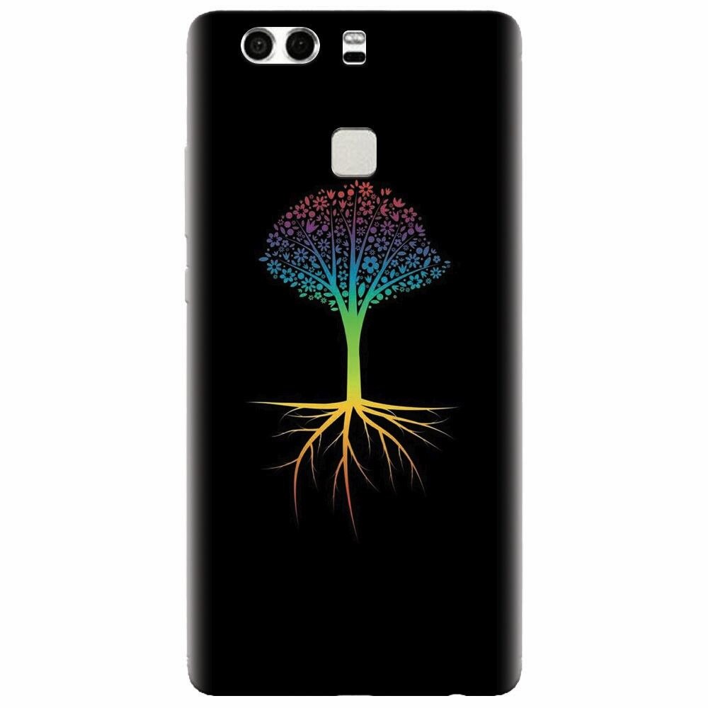 Husa silicon pentru Huawei P9 Plus, Tree 001
