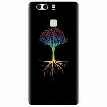 Husa silicon pentru Huawei P9 Plus, Tree 001 Husa silicon pentru Huawei P9 Plus, Tree 001