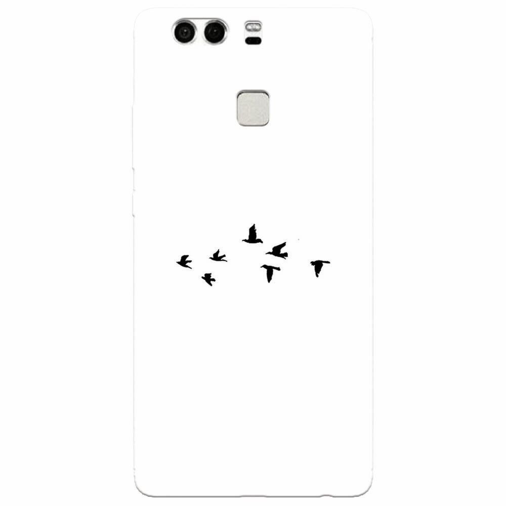 Husa silicon pentru Huawei P9, Birds