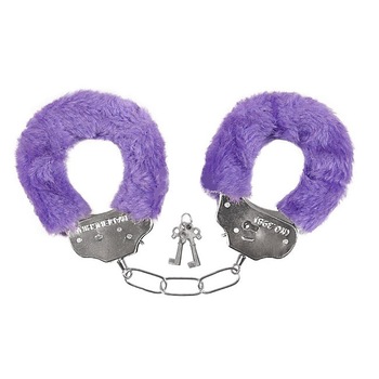 Catuse de plus culoarea mov, din metal, cu cheita Catuse de plus culoarea mov, din metal, cu cheita