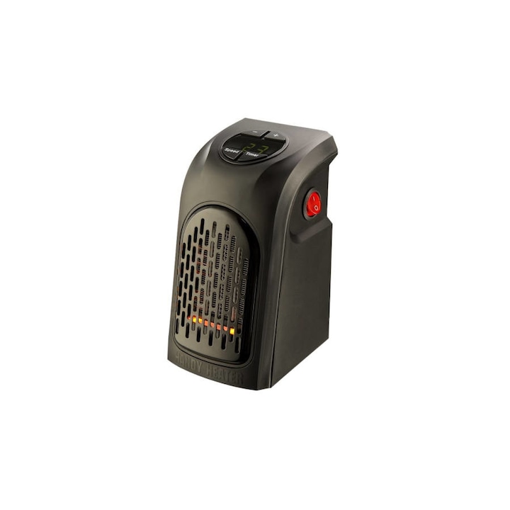 Mini Heater, Aeroterma portabila de perete, Consum mic, 230 V, 400 W