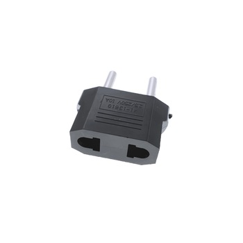 Adaptor priza us la tip priza Europa , cb-05 , negru Adaptor priza us la tip priza Europa , cb-05 , negru