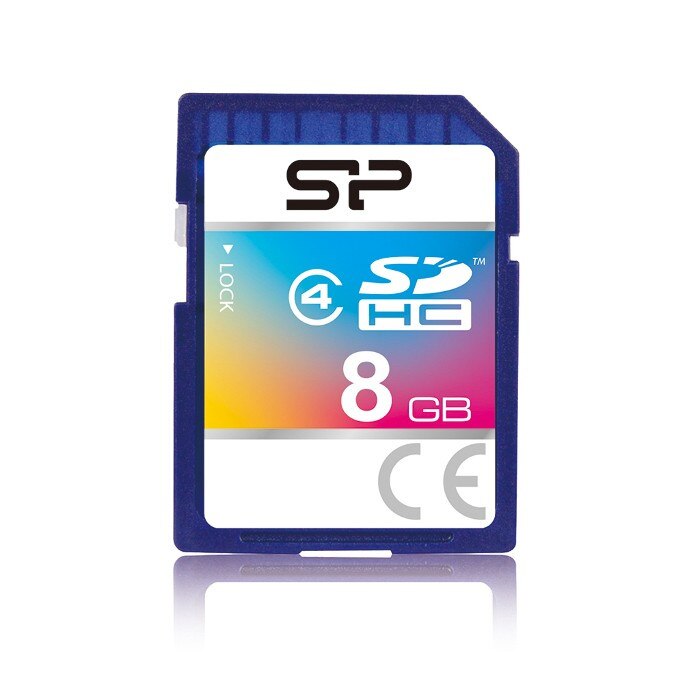 Card memorie Silicon Power Card Microsd Sdhc 8GB Ada Pter Clasa 4