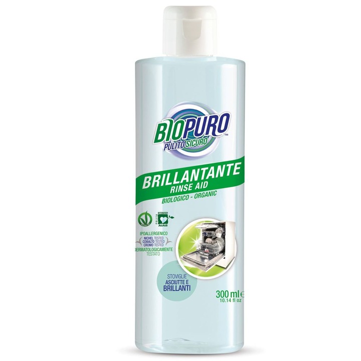 Solutie de clatire pentru masina de spalat vase 300ml Biopuro