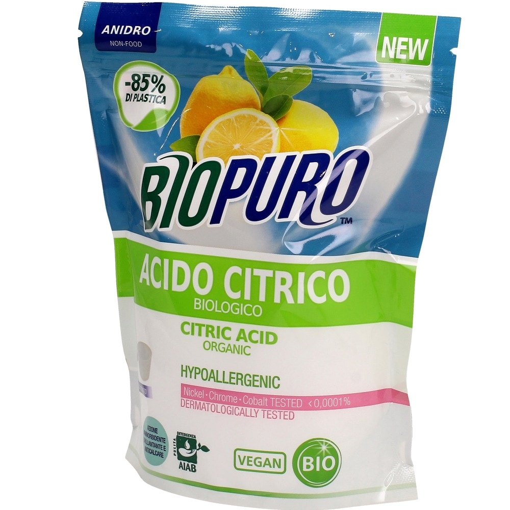 Acid citric pentru menaj 450g Biopuro