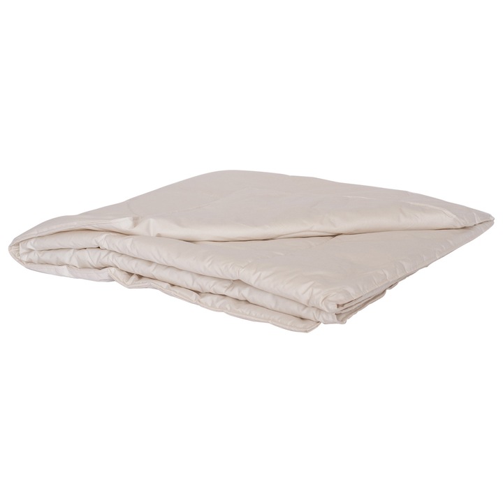 Pilota Confort Merino - Vara N1, 180x200 cm, umplutura Lana Merinos si invelis Bumbac Organic