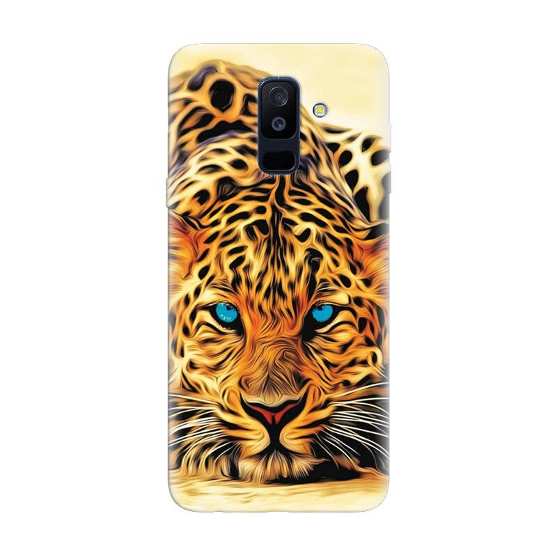 Husa silicon pentru Samsung Galaxy J8 Plus 2018, Animal Tiger