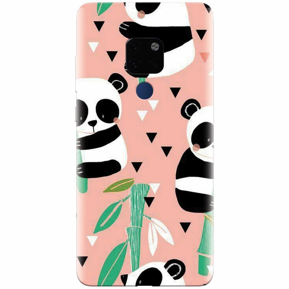Husa silicon pentru Huawei Mate 20, Baby Panda 001