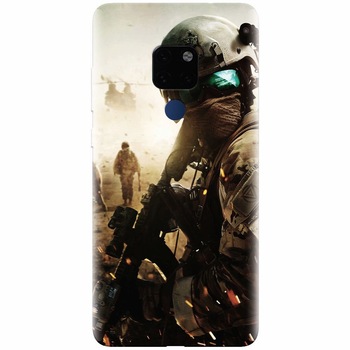 Husa silicon pentru Huawei Mate 20, Battlefield Husa silicon pentru Huawei Mate 20, Battlefield