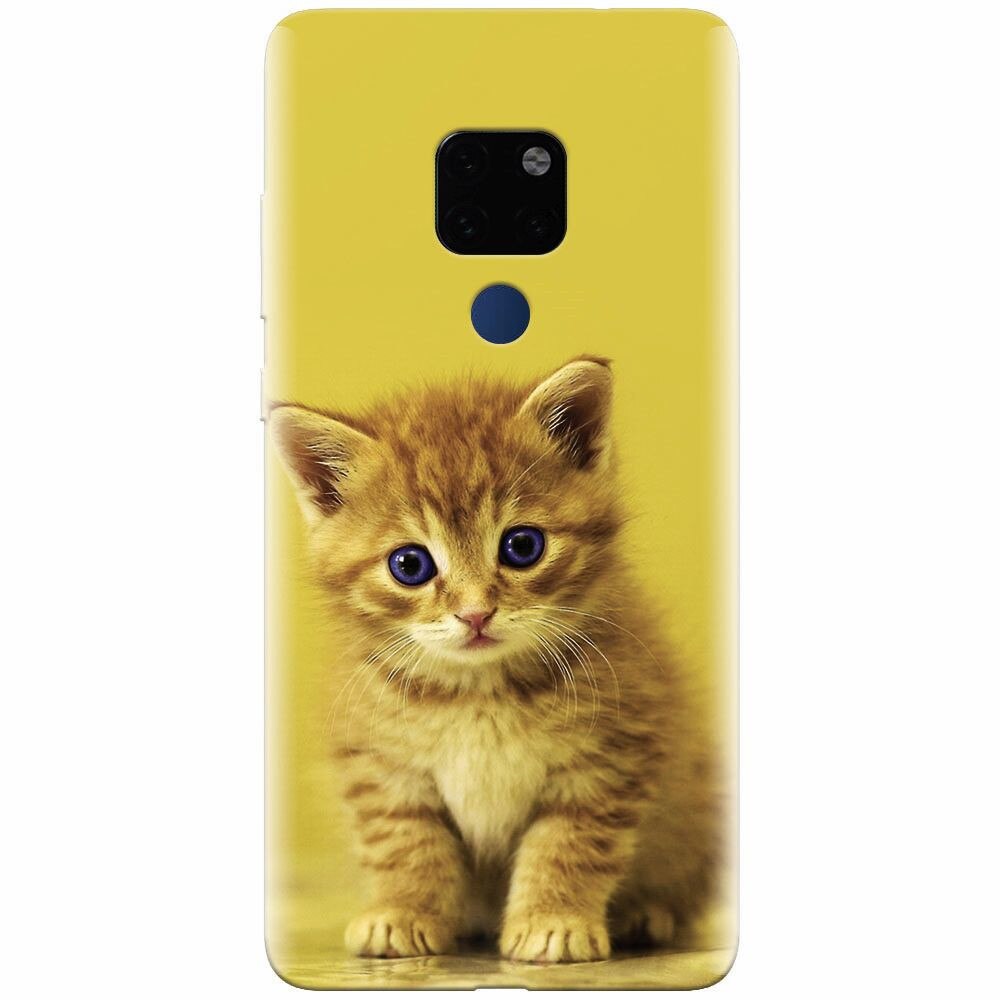 Husa silicon pentru Huawei Mate 20, Baby Kitten