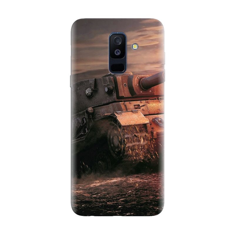 Husa silicon pentru Samsung Galaxy A6 Plus 2018, ARL Tank Of Military