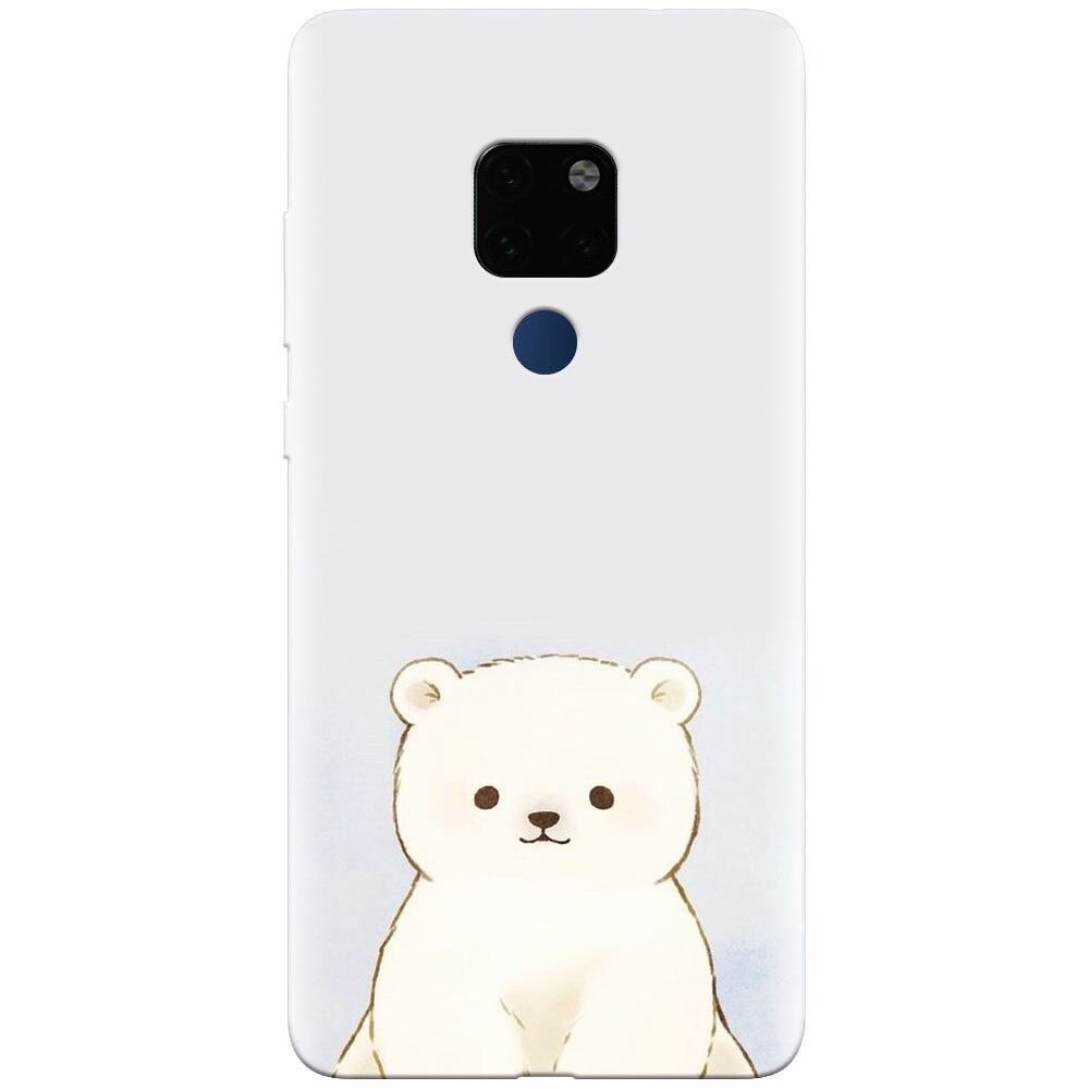 Husa silicon pentru Huawei Mate 20, Bear