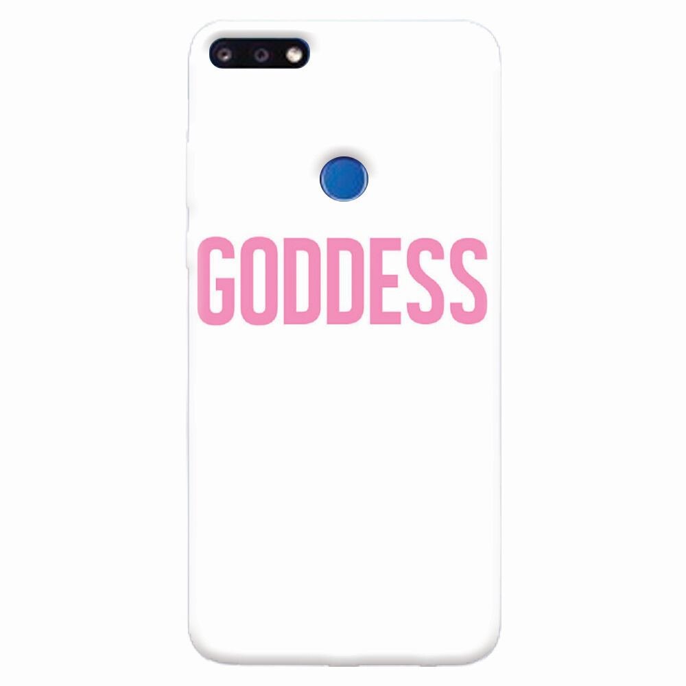 Husa silicon pentru Huawei Y7 Prime 2018, Goddess Girly