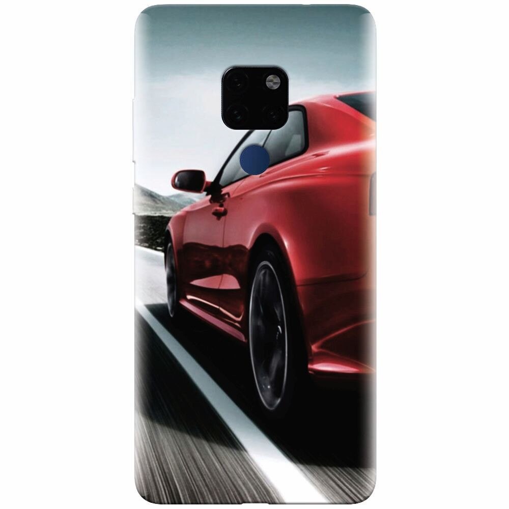 Husa silicon pentru Huawei Mate 20, Car On Road
