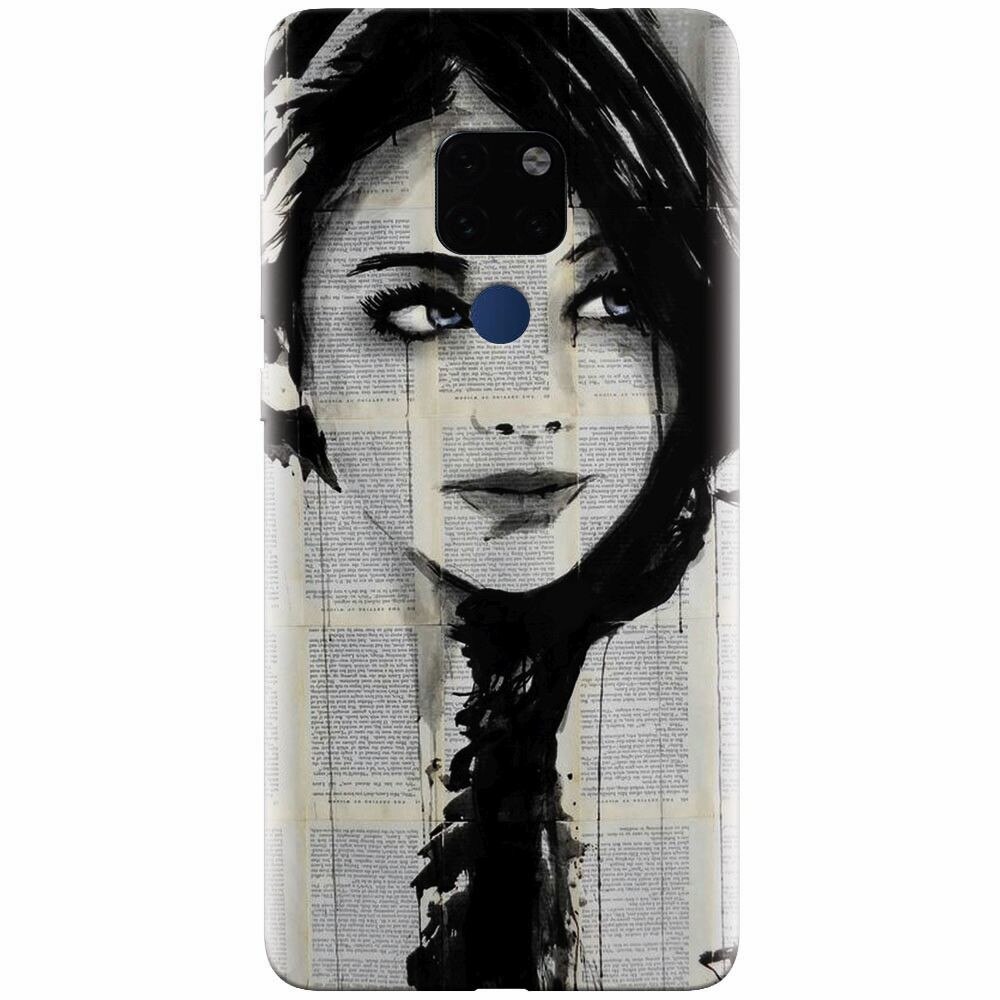 Husa silicon pentru Huawei Mate 20, Blue Eyes