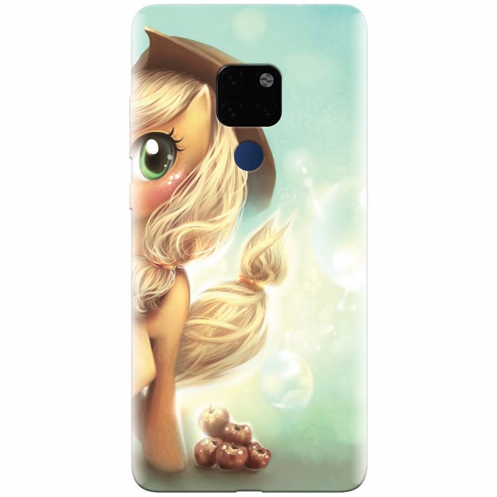 Husa silicon pentru Huawei Mate 20, Applejack Pony Cute K