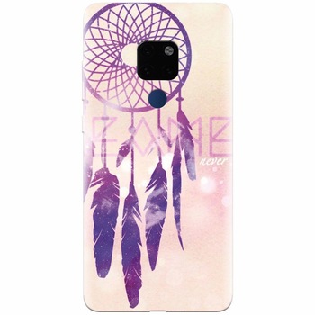 Husa silicon pentru Huawei Mate 20, Dream Catcher Husa silicon pentru Huawei Mate 20, Dream Catcher