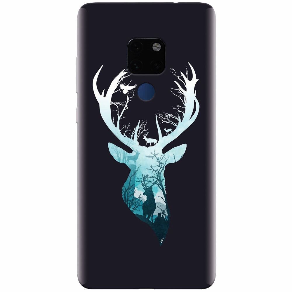 Husa silicon pentru Huawei Mate 20, Cerb