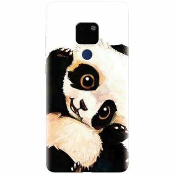 Husa silicon pentru Huawei Mate 20, Baby Panda 002 Husa silicon pentru Huawei Mate 20, Baby Panda 002