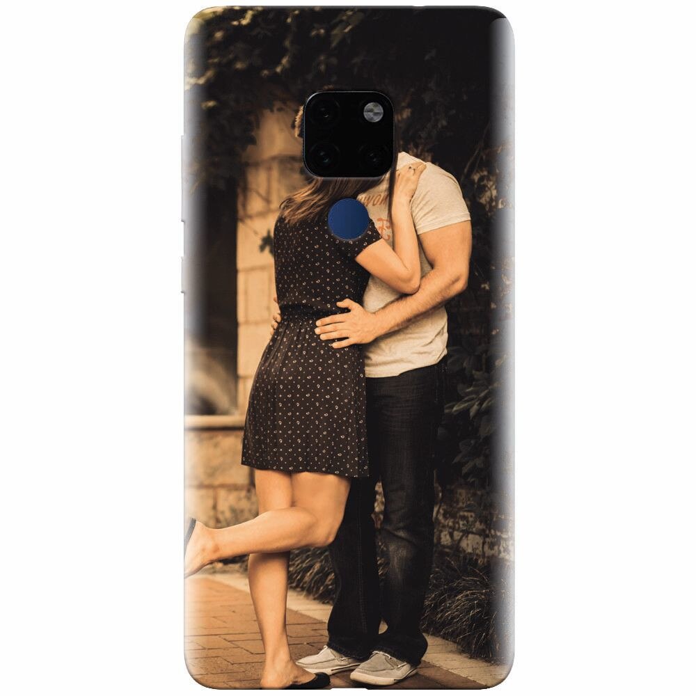Husa silicon pentru Huawei Mate 20, Couple Kiss