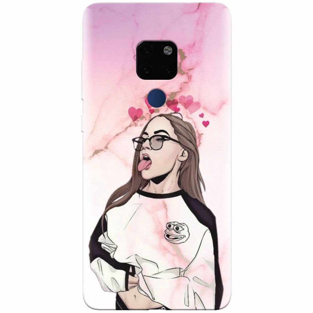 Husa silicon pentru Huawei Mate 20, Bad Girl