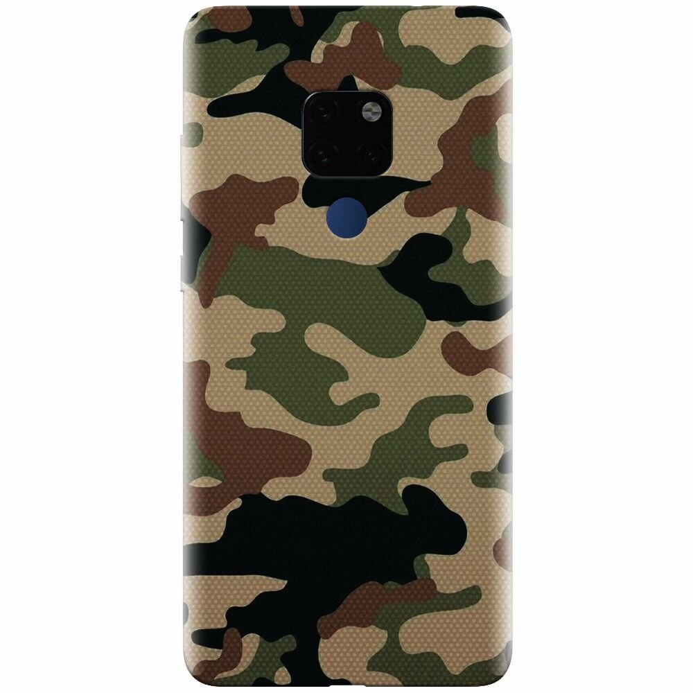 Husa silicon pentru Huawei Mate 20, Camuflaj