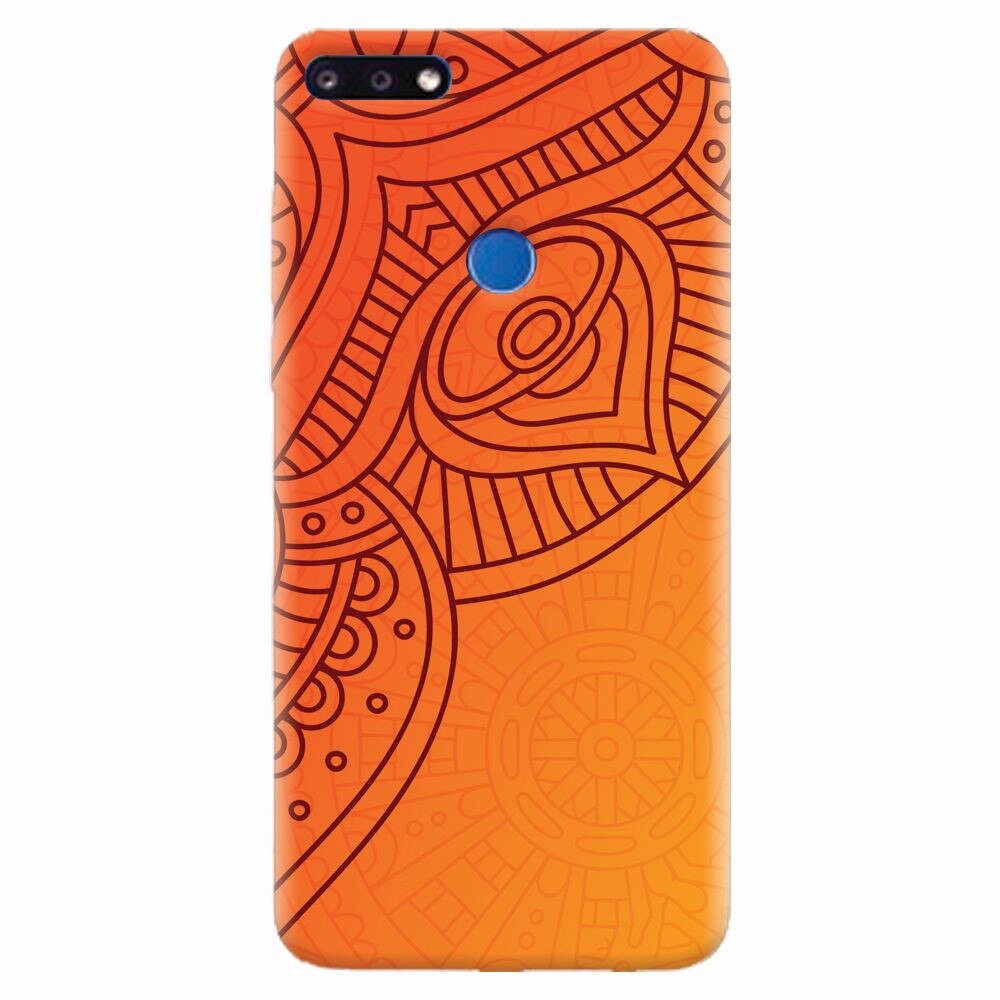 Husa silicon pentru Huawei Y7 Prime 2018, Indian Design