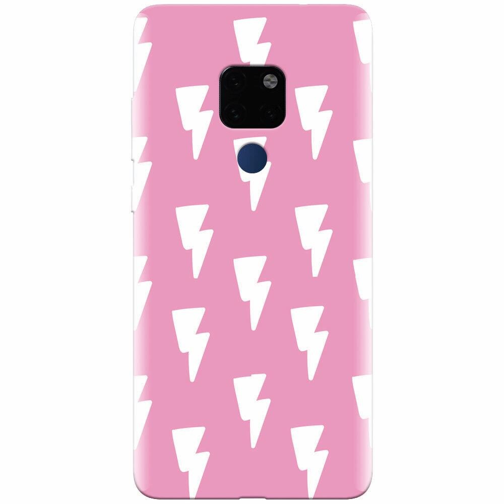 Husa silicon pentru Huawei Mate 20, Electric Pink