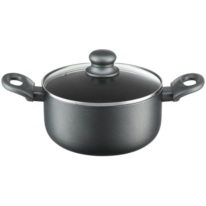 Ambition edény fedővel, ilag alaptakaróval, 20 cm, grafit