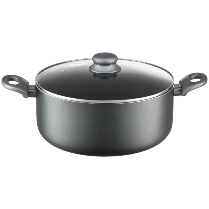 Ambition edény fedővel, ilag alaptakaróval, 28 cm, grafit