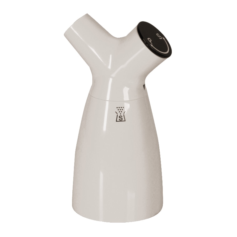 Rasnita Ambition fusion fresh, sare si piper, 2 in 1, Alb