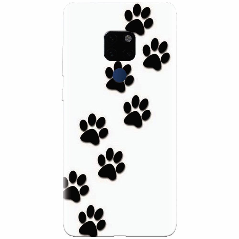 Husa silicon pentru Huawei Mate 20, Dog Mark