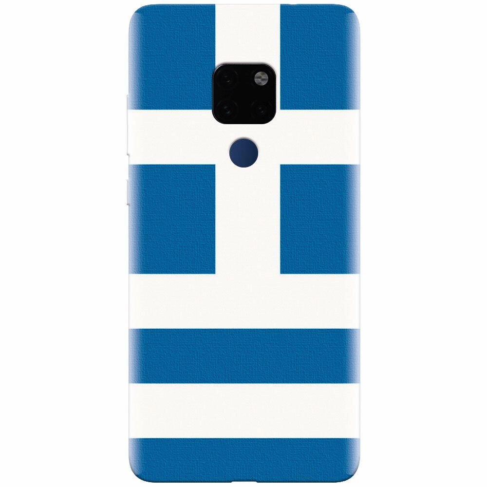 Husa silicon pentru Huawei Mate 20, Greece Flag