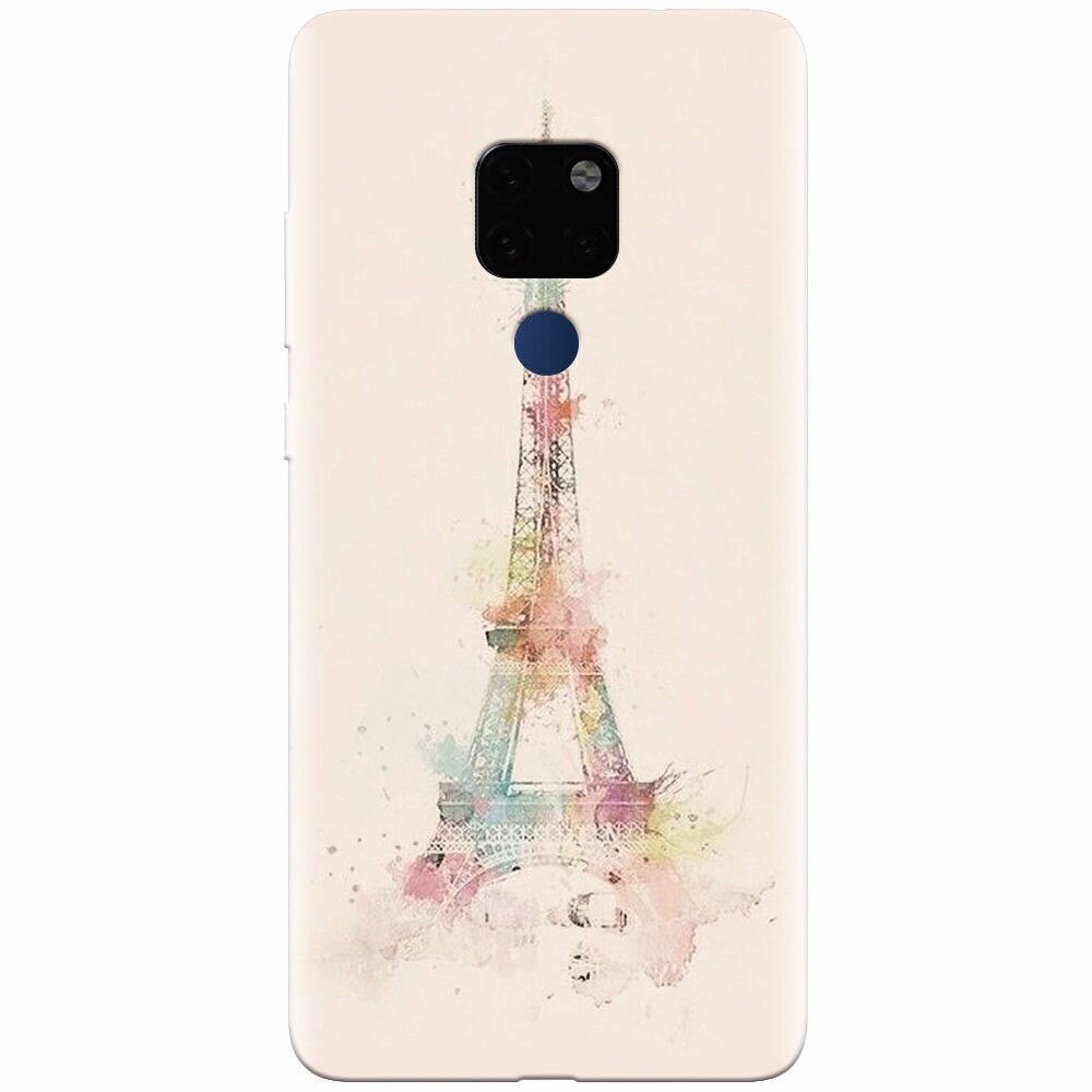 Husa silicon pentru Huawei Mate 20, Eiffel Tower 001