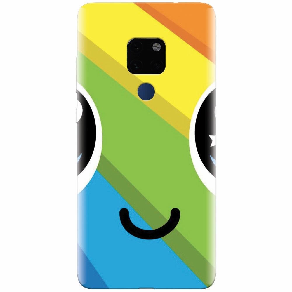 Husa silicon pentru Huawei Mate 20, Happy Face