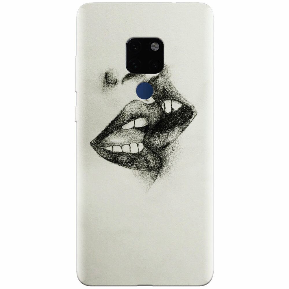 Husa silicon pentru Huawei Mate 20, Kiss