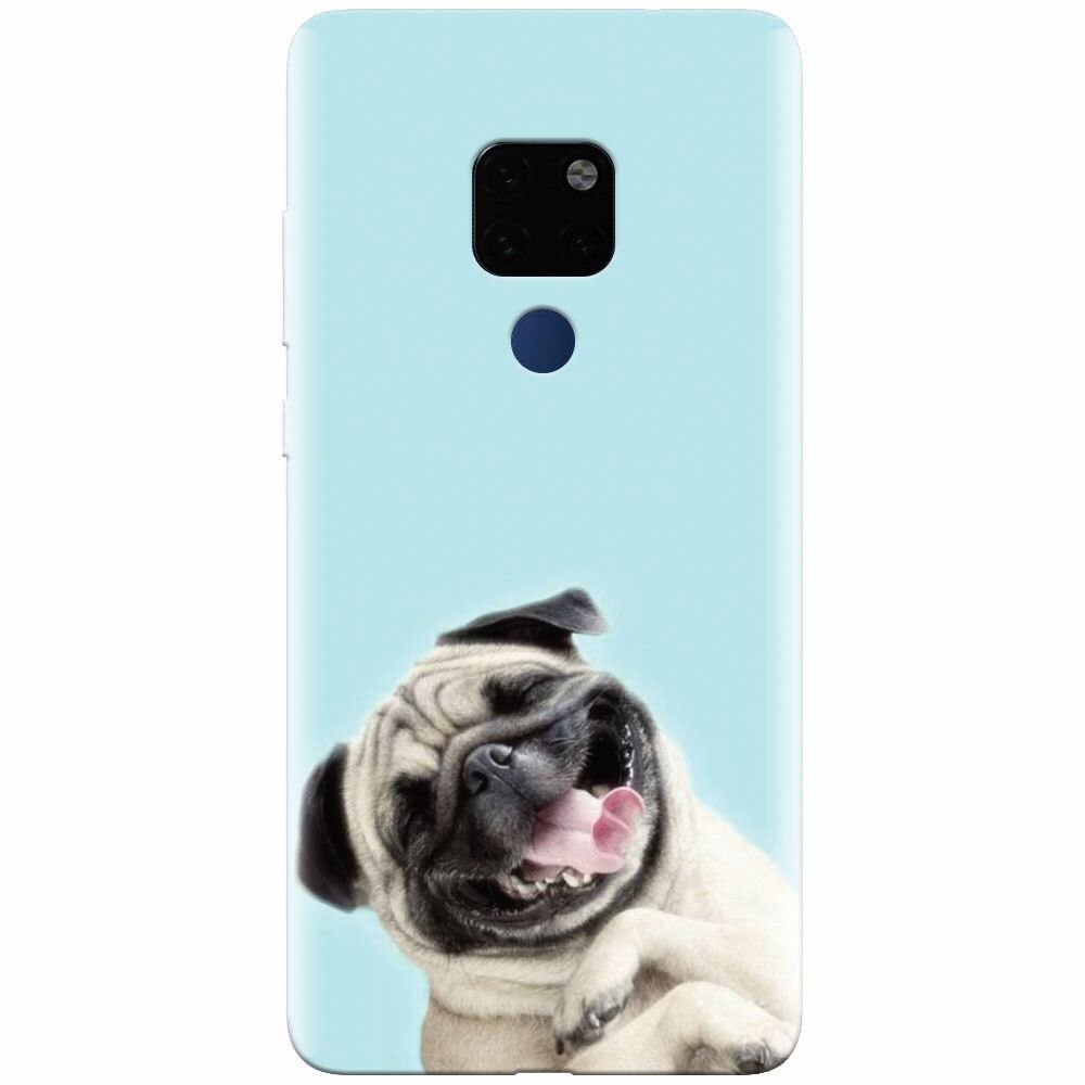 Husa silicon pentru Huawei Mate 20, Happy Dog