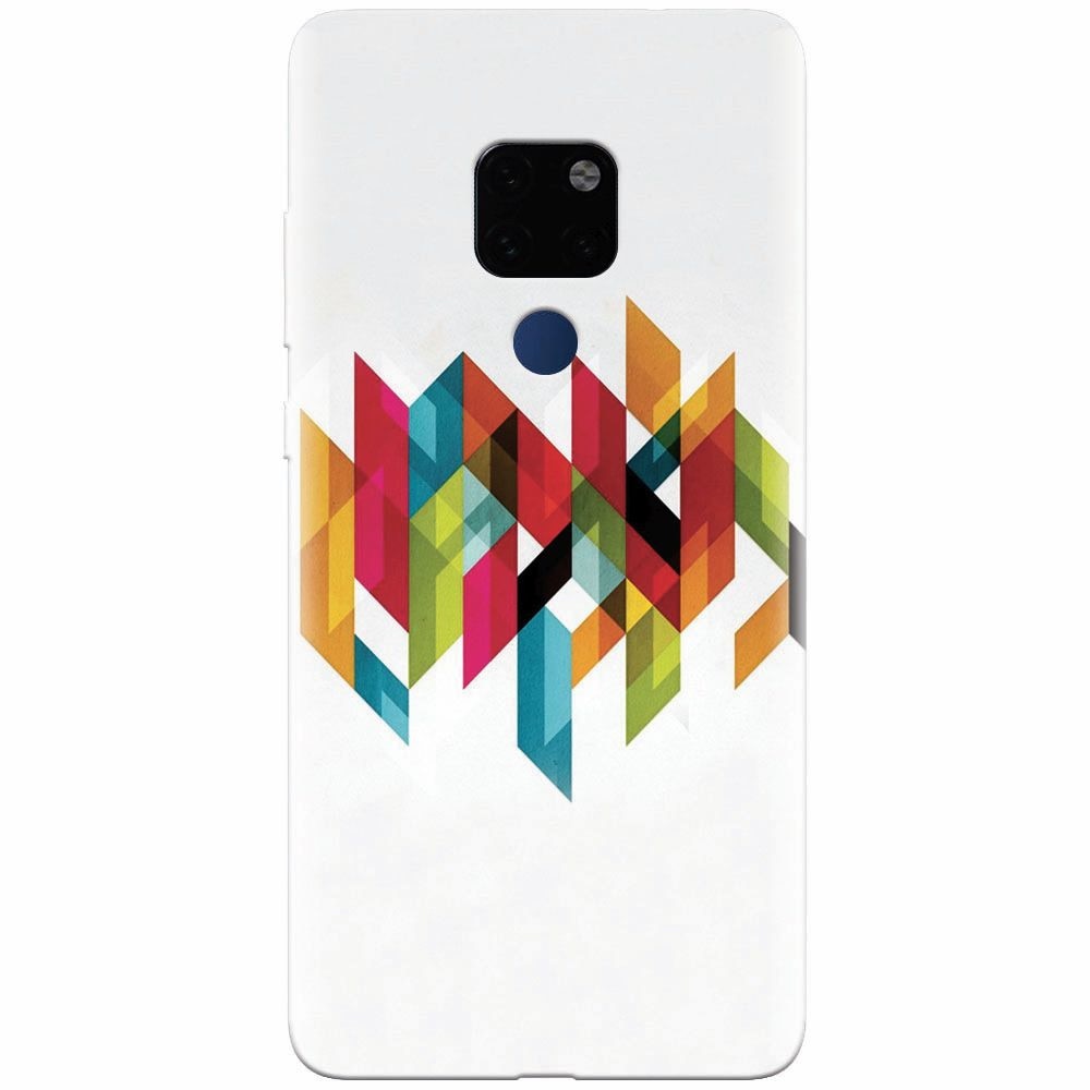 Husa silicon pentru Huawei Mate 20, Geometric