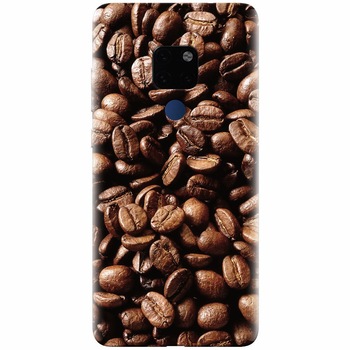 Husa silicon pentru Huawei Mate 20, Coffee Beans Husa silicon pentru Huawei Mate 20, Coffee Beans