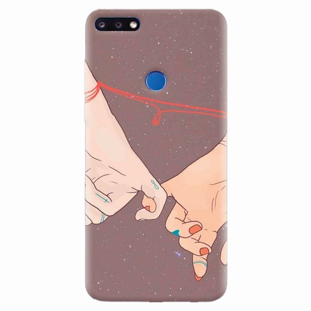 Husa silicon pentru Huawei Y7 Prime 2018, Infinit Love