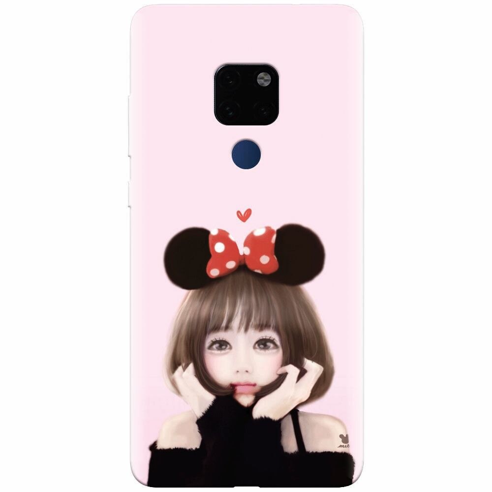 Husa silicon pentru Huawei Mate 20, Girly 002