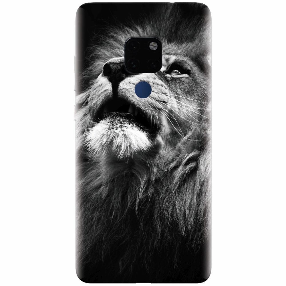 Husa silicon pentru Huawei Mate 20, Majestic Lion Portrait
