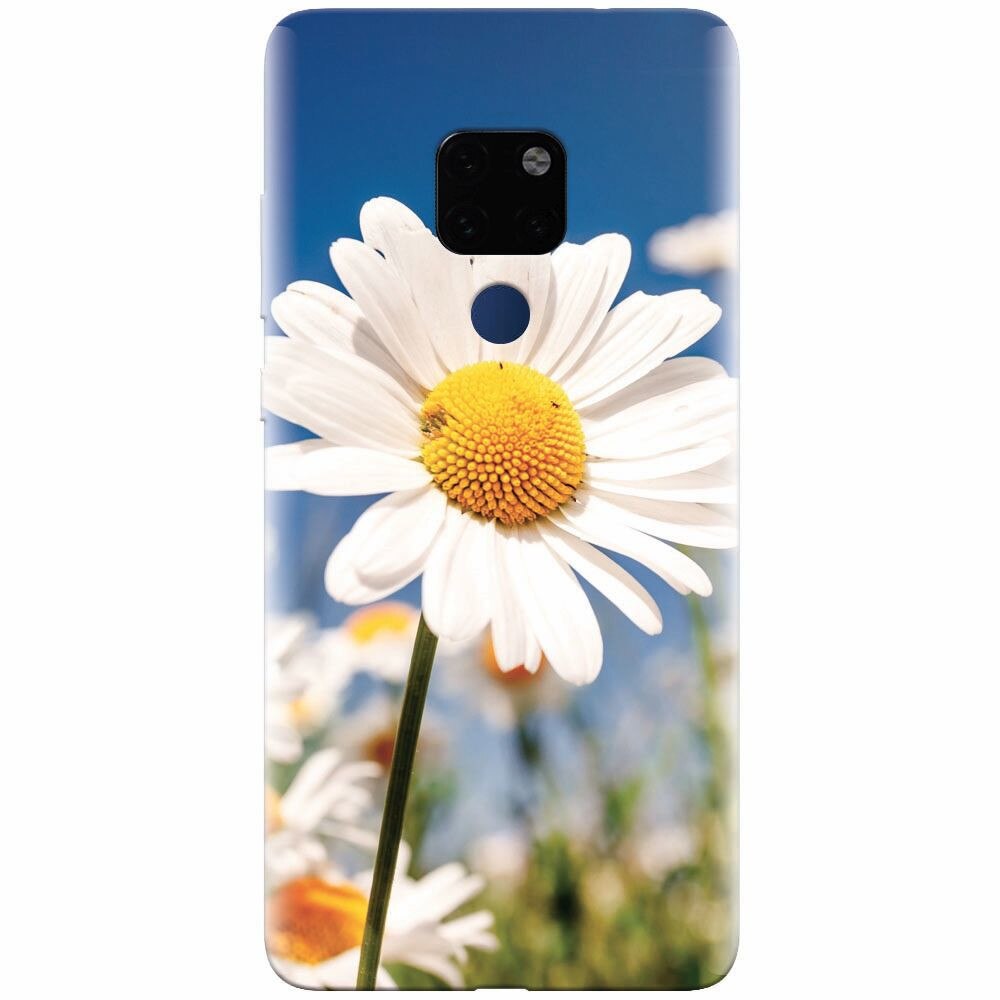 Husa silicon pentru Huawei Mate 20, Daisies Field Flowers